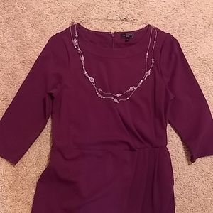 The Limited size 8 Petite Plum Dress